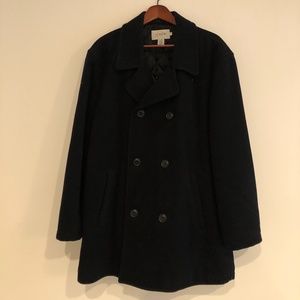 Men's J.Crew Double Breasted Insulated Pea Coat  L